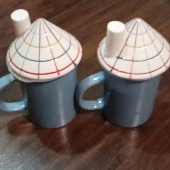 NWT Windowpane House Figural Lidded Mug - 12 oz capacity - Picture 2 of 3